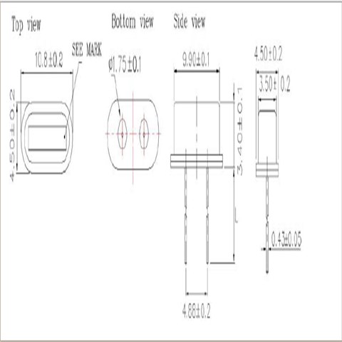 XIHEELAANF-4.000000,-40~85°C,4MHz,臺(tái)灣泰藝插件晶振