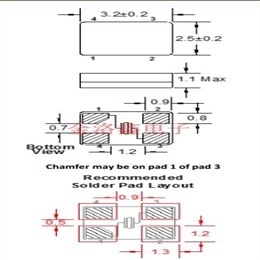 FC3BQBBMM25.0-T3,5G網絡基礎設施晶振,FC3BQ晶振,3225晶振