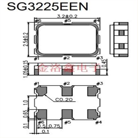 SG3225EEN156.250000M-DJGA3,網絡設備晶振,愛普生晶振,低相位抖動晶體振蕩器