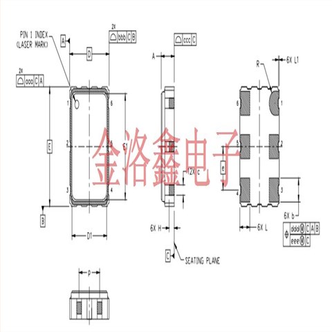 531FC155M520DG,Skyworks進口晶振,時鐘生成器晶振,LVDS輸出晶振