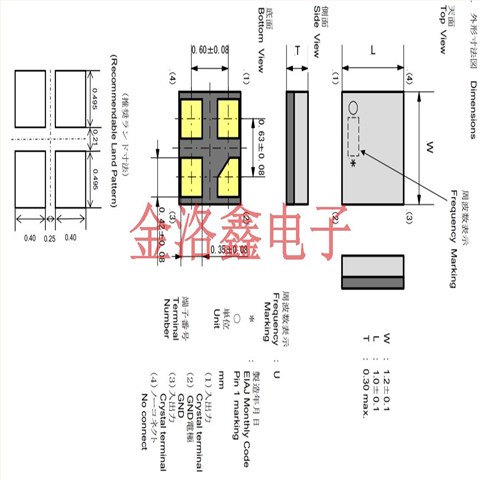 XRCTD32M000N1P1AR0,Murata貼片晶振,工業(yè)傳感器晶振,XRCTD晶振