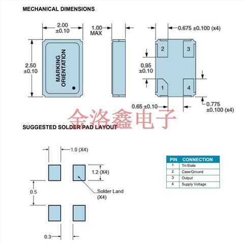 EC5645ETTTS-48.000MTR,日蝕有源晶振,2520晶體振蕩器