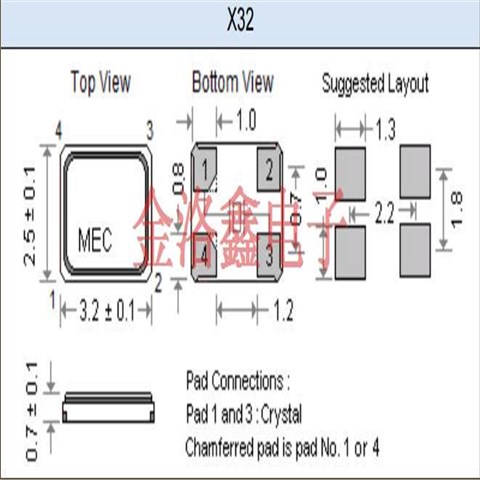 X32-12.000-12-10/20I,Mercury晶振,網絡應用晶振