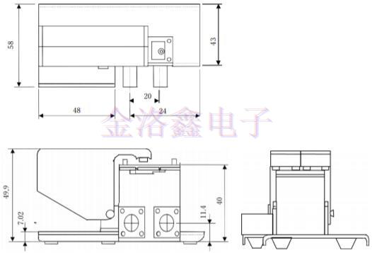 SMD型貼片晶體單元測量工具標準